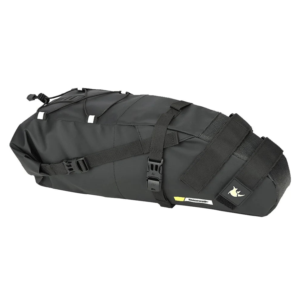 RHINOWALK RK5110 10L Bike Rear Saddle Bag PVC Polyester Waterproof Bicycle Tail Storage Bag - 1
