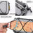 RHINOWALK RK9103 Reflective Polyester+PU Bicycle Handlebar Bag with Shoulder Strap - 6
