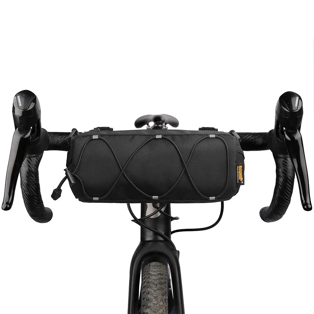 RHINOWALK RK9103 Bicycle Handlebar Front Hanging Bag Bike Front Storage Bag - Black - 3