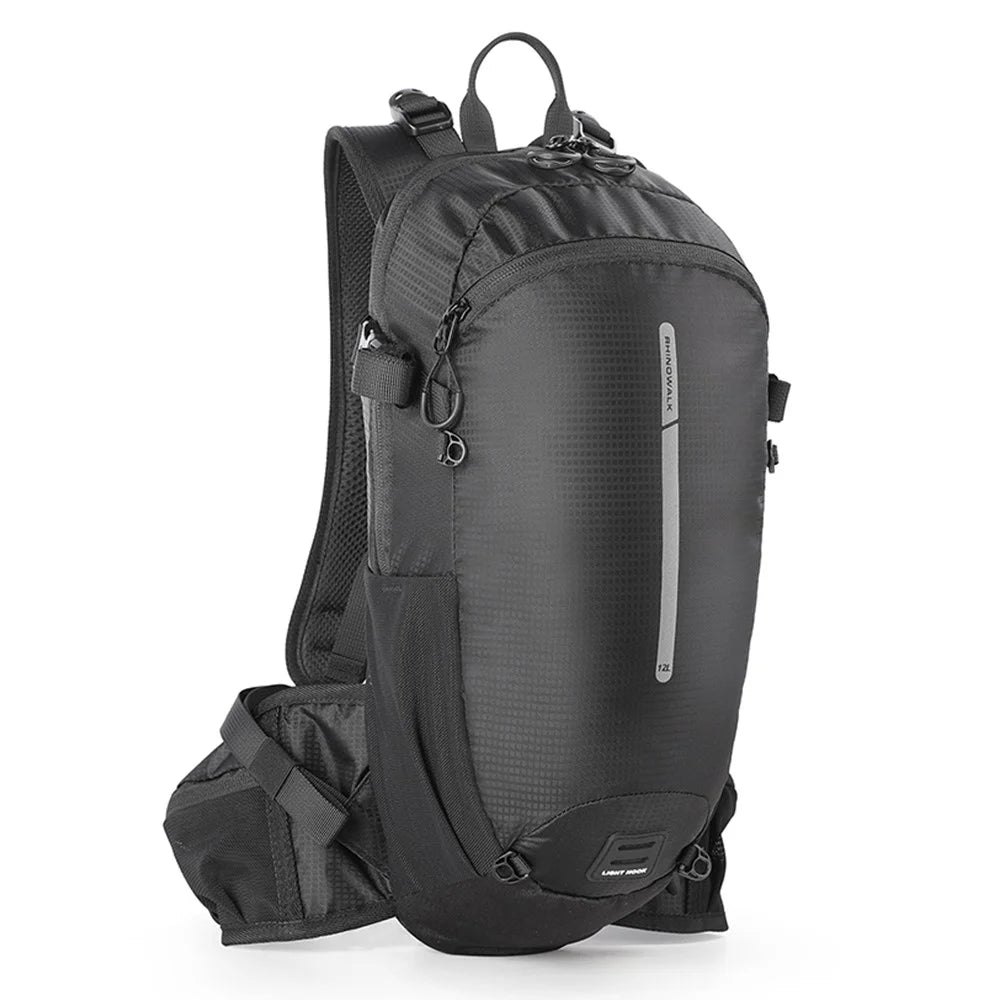 RHINOWALK RK8202 12L Hiking Backpack Breathable Travel Bag Camping Climbing Daypack - Black - 3