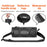 RHINOWALK RK9109 Polyester Crossbody Bag Bike Handlebar Tube Bag Cycling Pouch - Black - 4