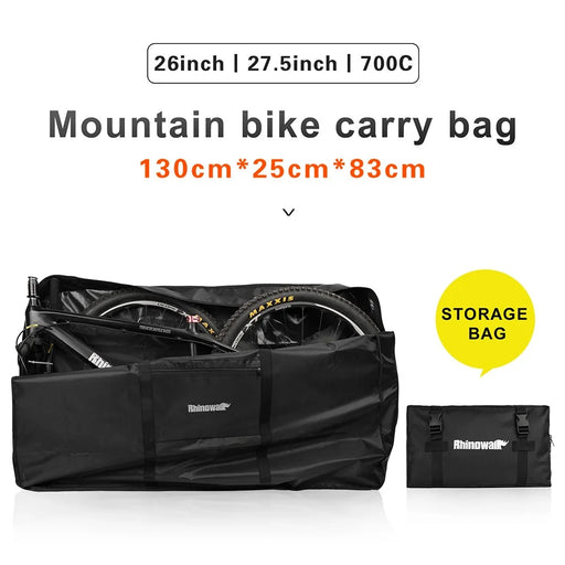 RHINOWALK RM263 27.5 inch Folding Bike Bag Bicycle Carry Bag Bike Transport Case - 2