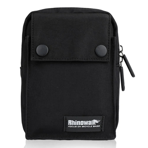 RHINOWALK X2010 1L Bike Handlebar Bag Waterproof Tool Bag Polyester Storage Bag - Black - 1