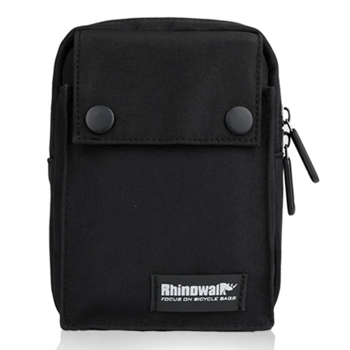 RHINOWALK X2010 1L Bike Handlebar Bag Waterproof Tool Bag Polyester Storage Bag - Black - 1