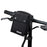 RHINOWALK X2010 1L Bike Handlebar Bag Waterproof Tool Bag Polyester Storage Bag - Black - 2