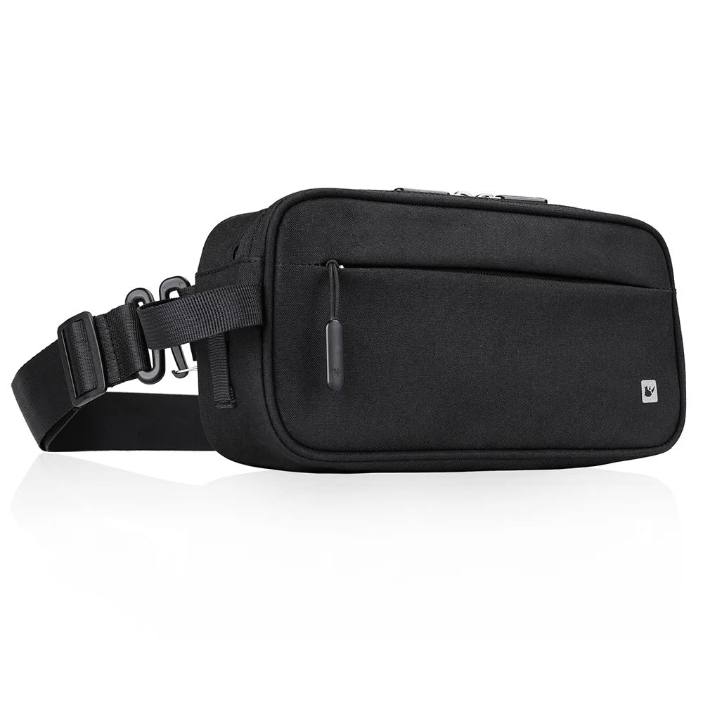 RHINOWALK X21921 Bike Front Bag Waterproof Road Bicycle Frame Bag with Shoulder Strap - Black / Standard Version - 1