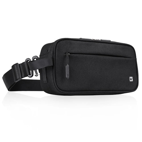 RHINOWALK X21921 Bike Front Bag Waterproof Road Bicycle Frame Bag with Shoulder Strap - Black / Standard Version - 1