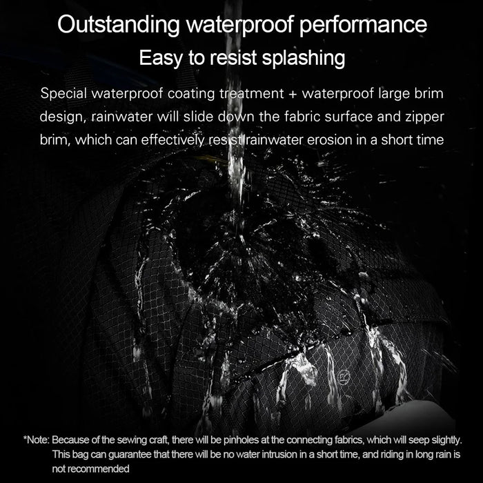 RHINOWALK X20801 20L Cycling Backpack Lightweight Outdoor Climbing Hiking Water-Repellent Backpack - Black - 5