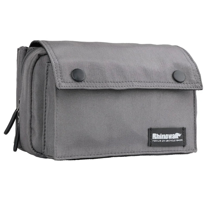 RHINOWALK X2012 Polyester Multifunctional Bike Front Handlebar Bag with Shoulder Strap - Grey - 1