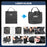 RHINOWALK RF204 Folding Bike Bag 20-Inch Bicycle Carrying Case Polyester MTB Transport Bag - 4