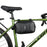RZAHUAHU 591 3L Hard Shell Bicycle Handlebar Bag Waterproof PU Bike Front Bag - Black - 4