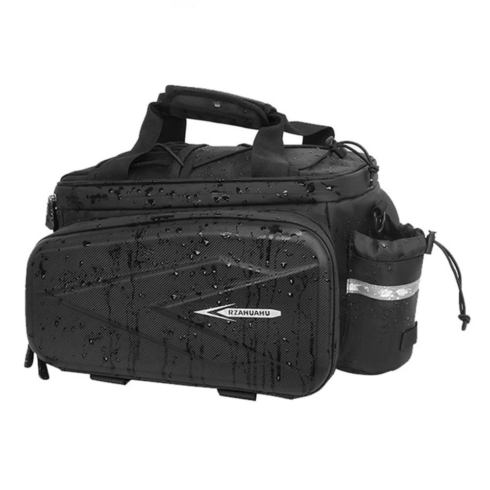 RZAHUAHU YA577 10L Waterproof Water Bottle Holder Bicycle Rear Rack Hard Shell Insulated Bag - 2
