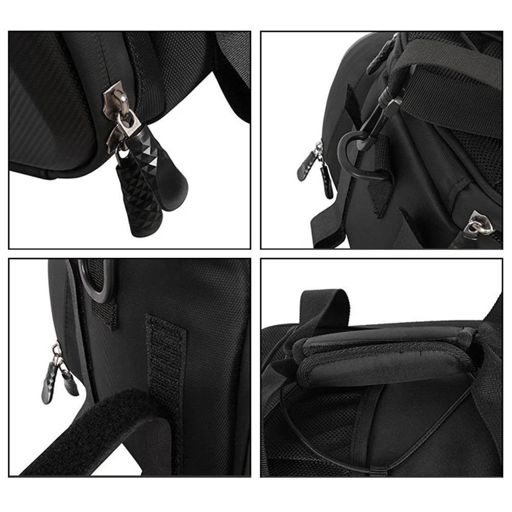 RZAHUAHU YA577 10L Waterproof Water Bottle Holder Bicycle Rear Rack Hard Shell Insulated Bag - 3
