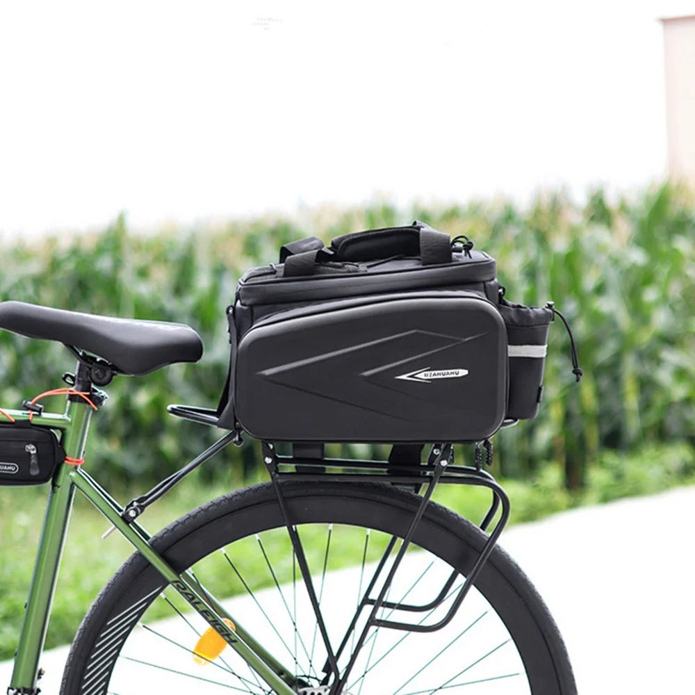 RZAHUAHU YA577 10L Waterproof Water Bottle Holder Bicycle Rear Rack Hard Shell Insulated Bag - 5