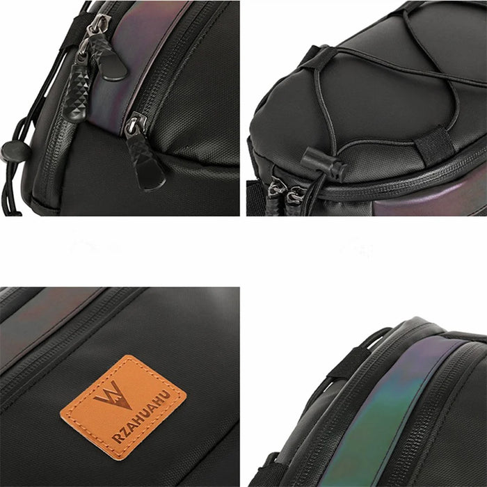 RZAHUAHU 597 3L Bicycle Handlebar Bag Waterproof Cycling Front Storage Bag - 6