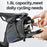 WEST BIKING YP0707358 Bike Rear Saddle Bag Colorful Reflective Bicycle Tail Storage Bag - 5
