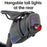 WEST BIKING YP0707358 Bike Rear Saddle Bag Colorful Reflective Bicycle Tail Storage Bag - 6