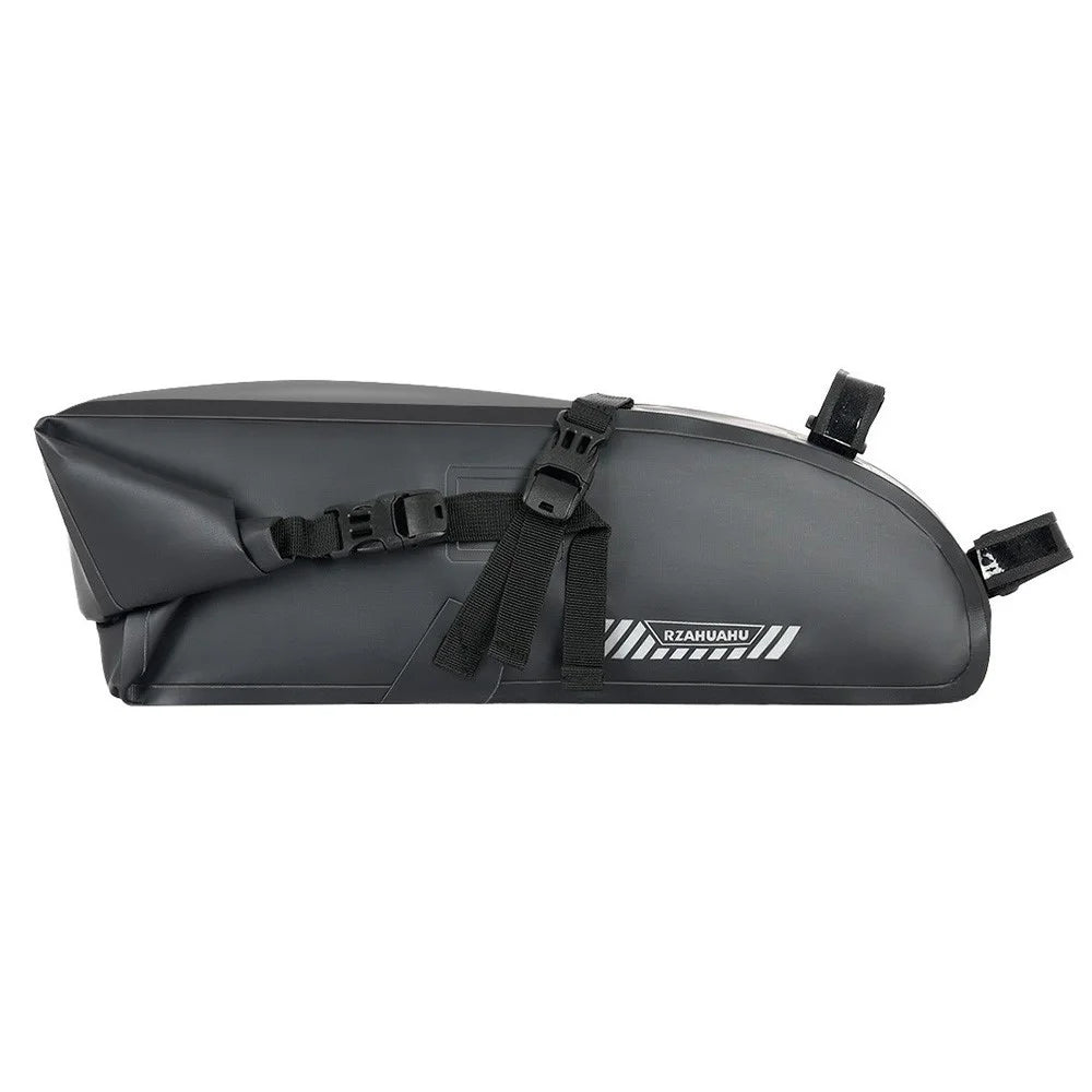 RZAHUAHU YA397-2 15L Large Capacity Bicycle Rear Bag Waterproof Cycling Storage Bag - Black - 1
