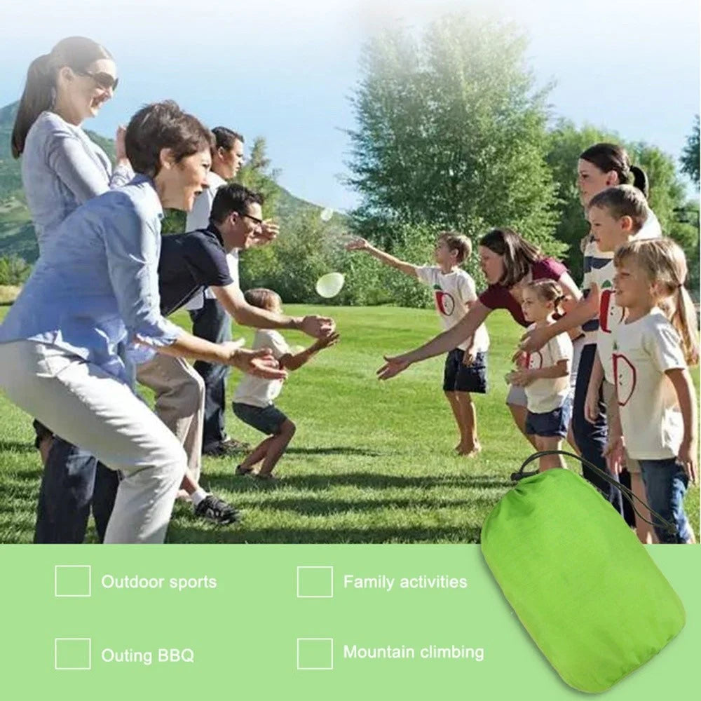 YELANGEZU 140x70cm Hammock Chair Garden Backyard Children Hanging Swing Chair with Inflatable Cushion - Green - 7