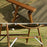 NOBANA Folding Camping Backpacking Chair Portable Folding Chair for Outdoor Beach Picnic Fishing - Khaki - 4