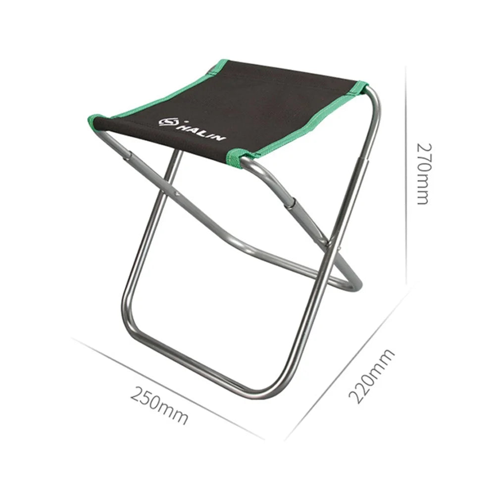 HALIN Folding Camping Backpacking Chair Portable Folding Chair for Outdoor Beach Picnic Fishing - 6