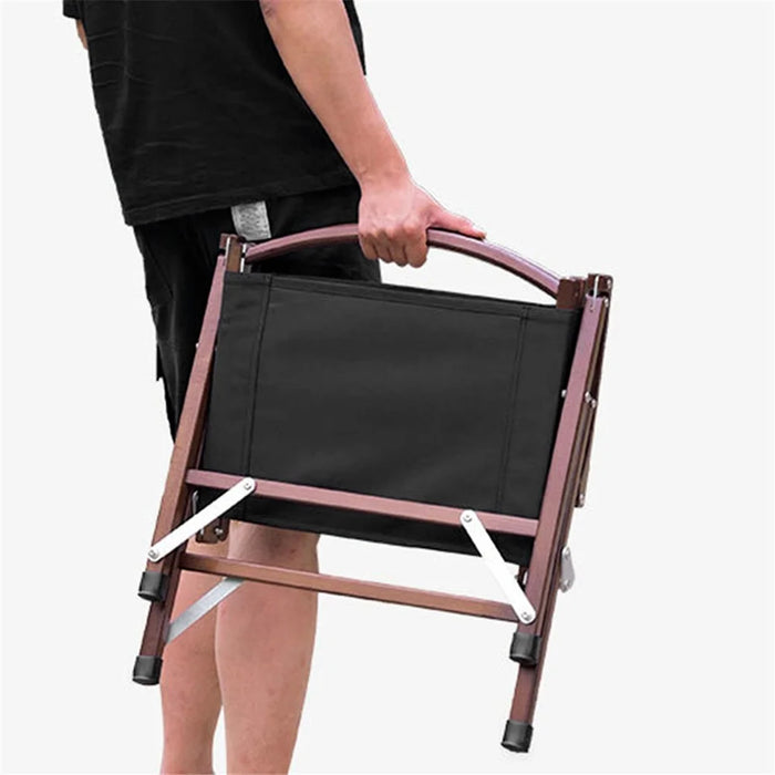 SHINETRIP A375 Camping Portable Folding Beech Wood Chair Beach Chair Outdoor Chair for Hiking Traveling - Green - 3