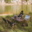 SHINETRIP A375 Camping Portable Folding Beech Wood Chair Beach Chair Outdoor Chair for Hiking Traveling - Green - 4