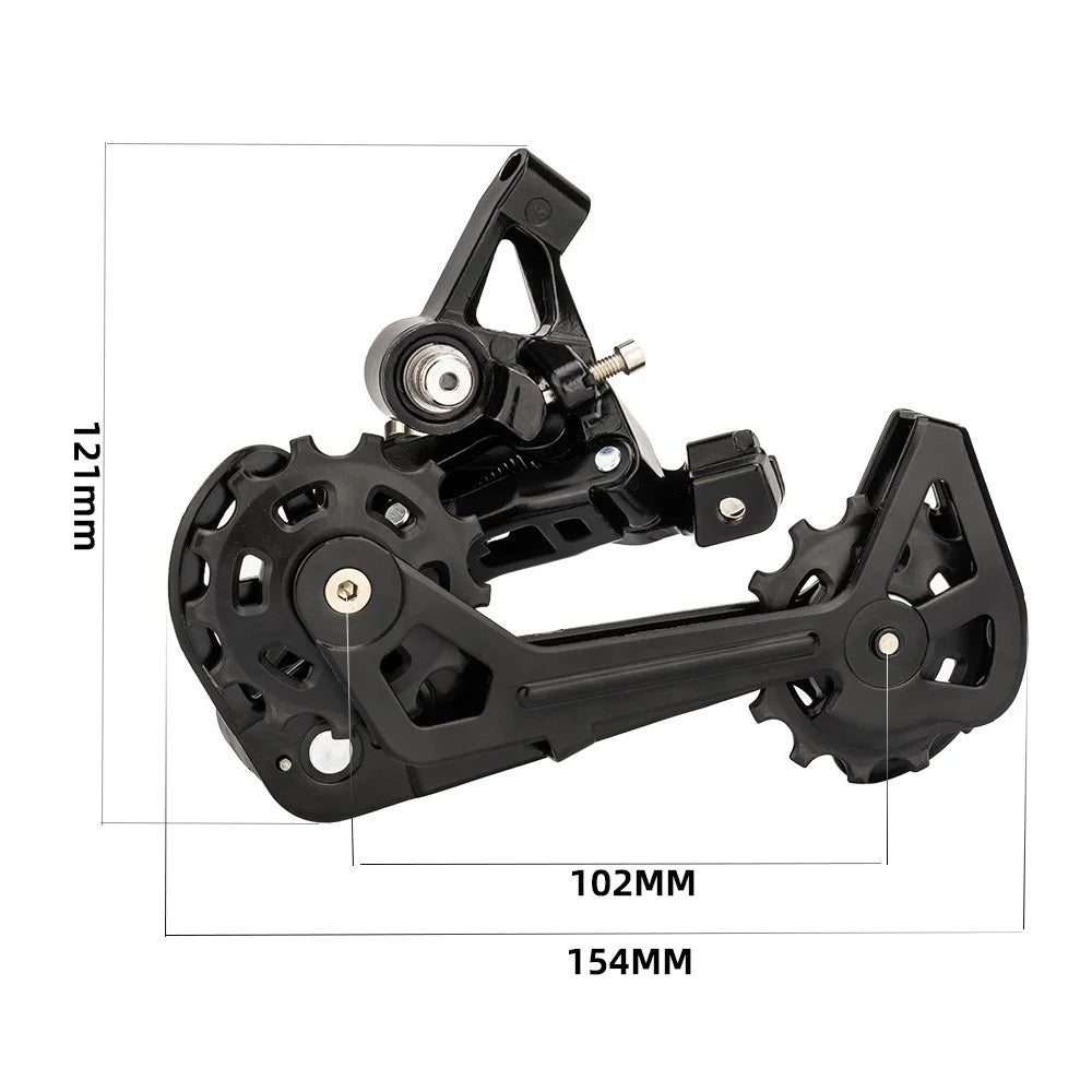 ZTTO microNEW Aluminum Alloy+PA Nylon 12 Speed Mountain Bike Right and Rear Shifter Set - 7