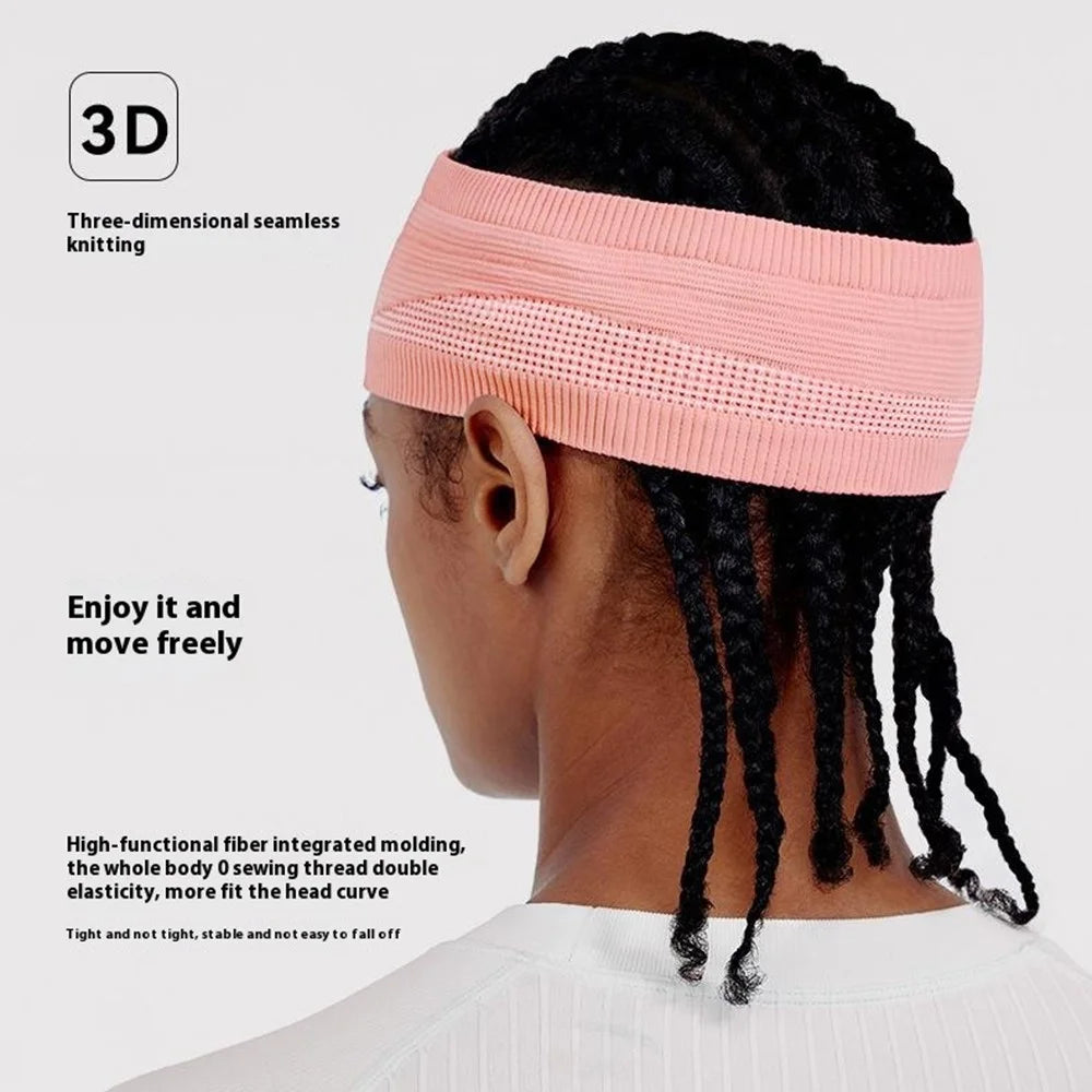 GOLOVEJOY XTJ137 Spa Facial Washable Headband Stretch Sports Hairband for Women - Pink - 3