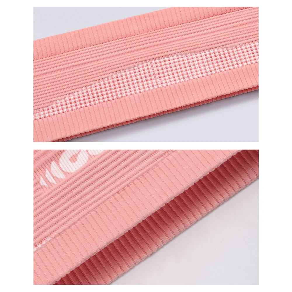 GOLOVEJOY XTJ137 Spa Facial Washable Headband Stretch Sports Hairband for Women - Pink - 5