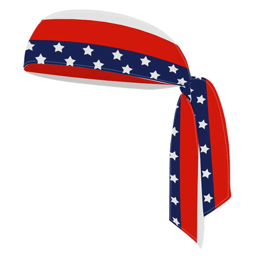 Sports Headband Hair Band Double Layer Wide Milk Fiber Sweatband for Tennis / Fitness / Exercise - MGFD-023 - 1