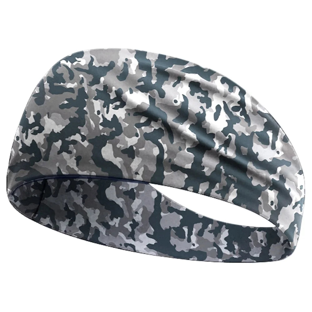 Sweat Wicking Outdoor Sports Wide Headband for Yoga / Cycling / Running Breathable Sweatband - MCFD-027 - 1