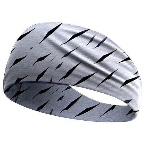 Sweat Wicking Sports Headband for Cycling Yoga Running Breathable Milk Silk Wide Sweatband - MCFD-053 - 1