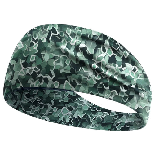 Cycling Breathable Sweatband Wide Sports Headband Milk Silk Sweat Wicking Yoga Hair Band - MCFD-079 - 1