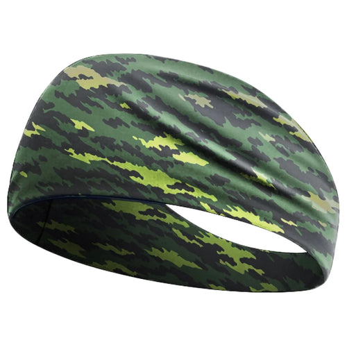 Camouflage Print Headband for Kids Breathable Sports Sweatband Children Basketball Running Hair Band - MCETFD-001 - 1
