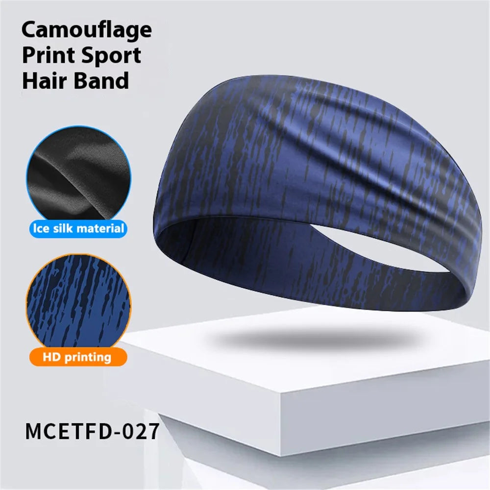 Children's Basketball Headband Breathable Sports Sweatband Running Cooling Ice Silk Headband - MCETFD-027 - 2