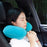 928 Travel Neck Pillow Automatic Inflatable Head Support U-Shaped Ultralight Neck Support for Office Car Rest - Blue - 2