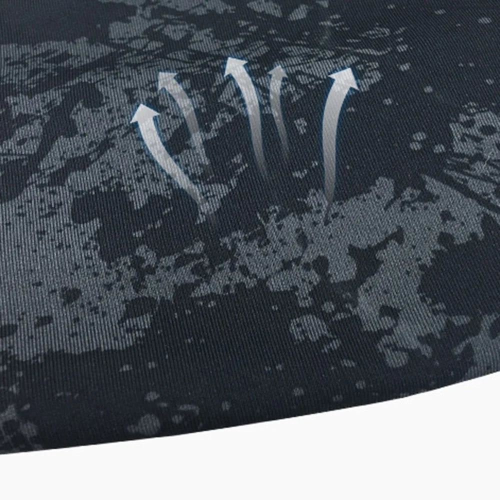 TD002 Headband Workout Sweatband Moisture Wicking Head Band Sports Hair Band Sweat-absorbed Headband - Graffiti - 4
