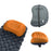 GM-SIP10 Inflatable Camping Pillows Fabric+TPU Blow Up Air Pillow with Strap for Camping Hiking - Black - 6