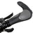 WEST BIKING Mountain Bike Anti-slip Shockproof Horn Shape Handlebar Grip Lock Cover Cycling Accessory - 4