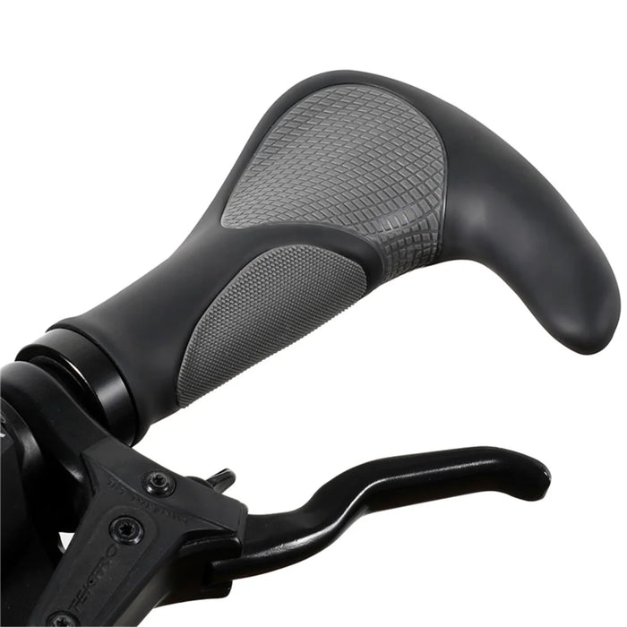 WEST BIKING Mountain Bike Anti-slip Shockproof Horn Shape Handlebar Grip Lock Cover Cycling Accessory - 5