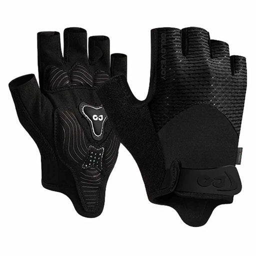 GOLOVEJOY XG78 1 Pair Fitness Men's Gloves Breathable Half Finger Women's Hand Gloves - Black / S - 1