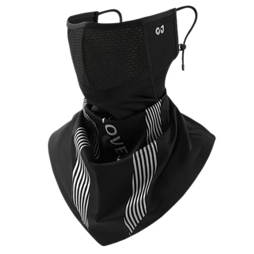 GOLOVEJOY XTJ134 Breathable Nylon Cycling Scarf Cooling Neck Gaiter Cover - Black - 1