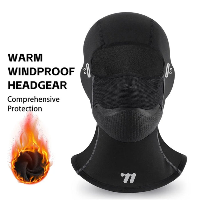 WEST BIKING YP0201430 Balaclava Face Mask Thermal Soft Fleece Neck Gaiter Windproof Scarf - 2