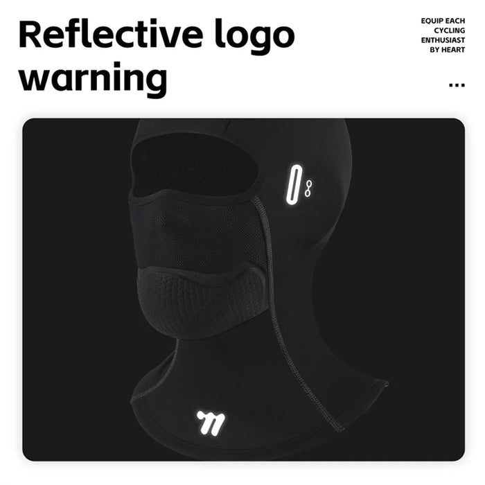 WEST BIKING YP0201430 Balaclava Face Mask Thermal Soft Fleece Neck Gaiter Windproof Scarf - 7