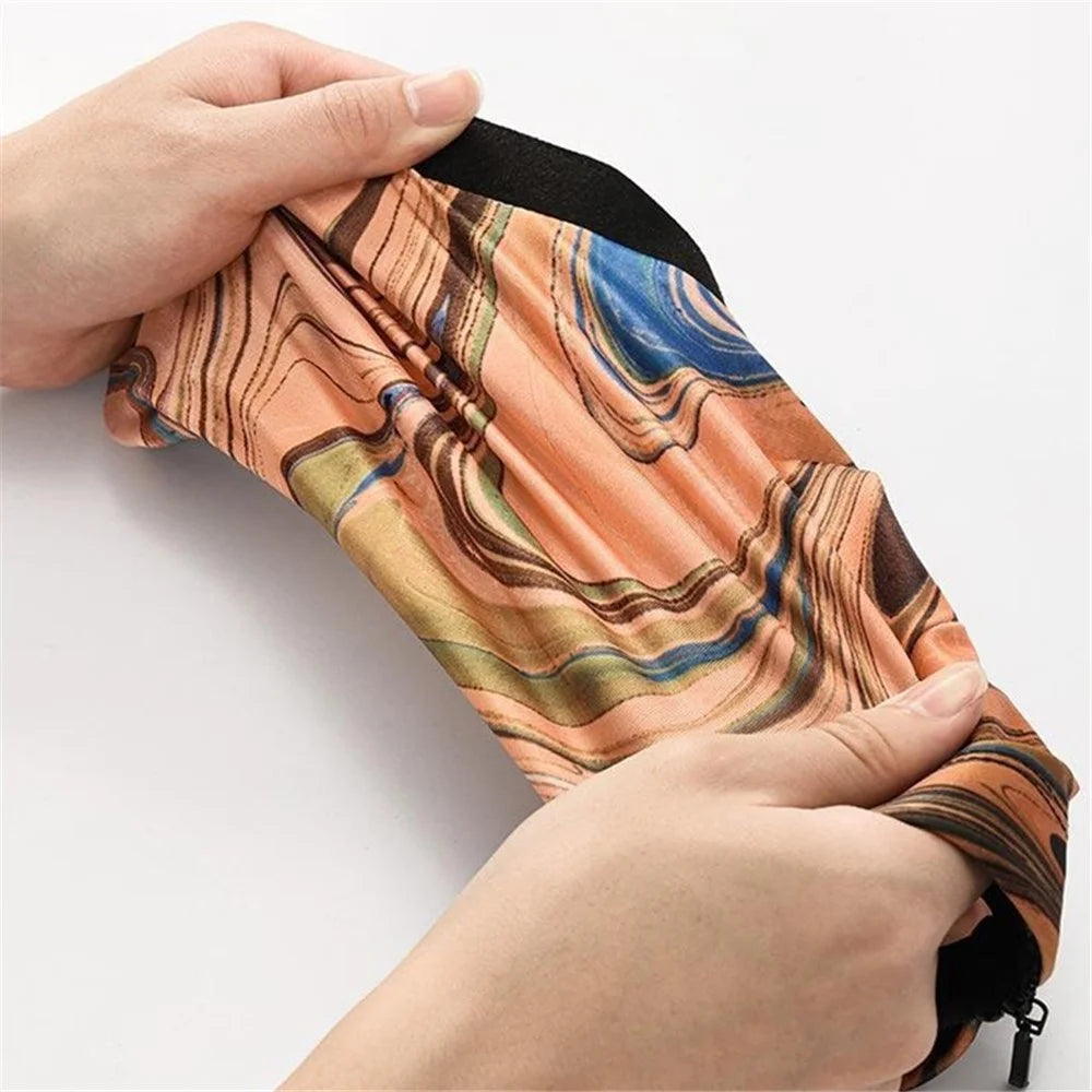 GOLOVEJOY XWZ13 Outdoor Hiking Sand Proof Shoe Cover Protective Gaiters with Back Zipper - Orange S - 5