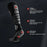 GOLOVEJOY DWZ04 1 Pair Sport Compression Socks Winter Warm High Tube Ski Calf Socks - Black+Purple / Size 35-39 - 5