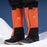 GOLOVEJOY HX39 Winter Outdoor Snow Boot Gaiters Breathable Waterproof Ankle Leg Guard for Hiking Hunting Skiing - Orange-L - 2