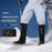 GOLOVEJOY HX39 Winter Outdoor Snow Boot Gaiters Breathable Waterproof Ankle Leg Guard for Hiking Hunting Skiing - Orange-L - 3