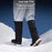 GOLOVEJOY HX39 Winter Outdoor Snow Boot Gaiters Breathable Waterproof Ankle Leg Guard for Hiking Hunting Skiing - Orange-L - 4